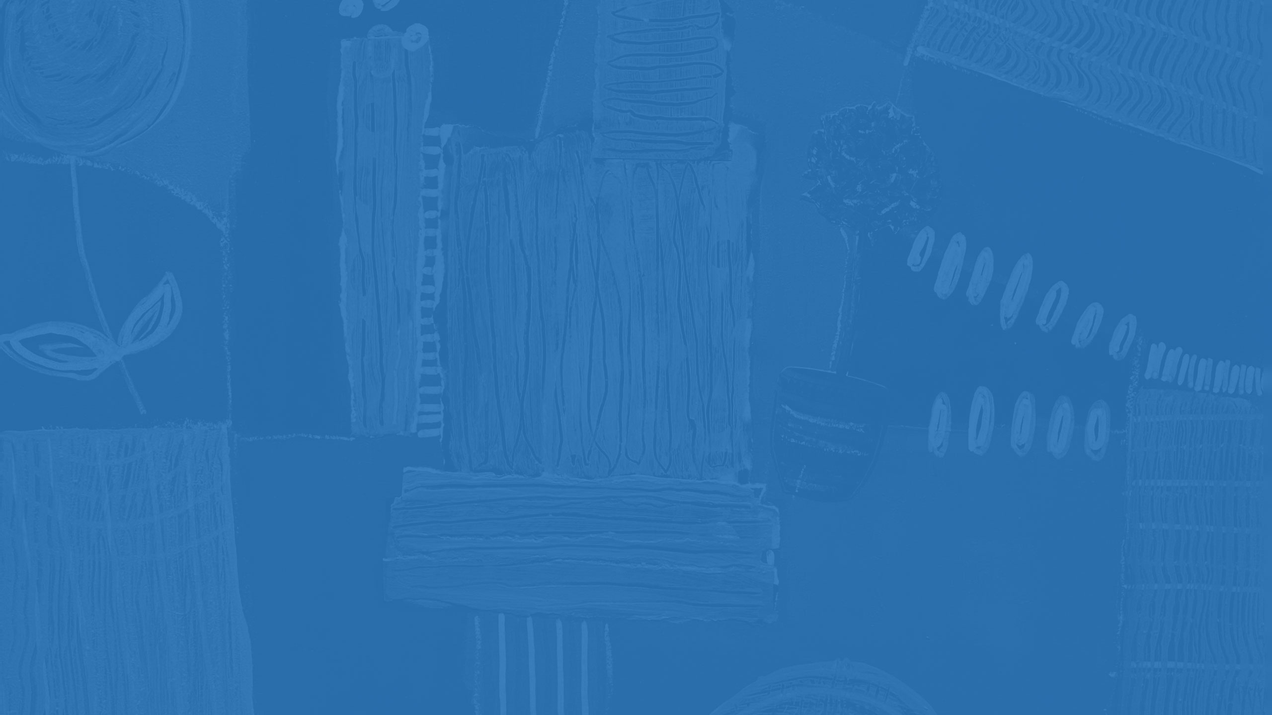 רקע כחול עם ציור